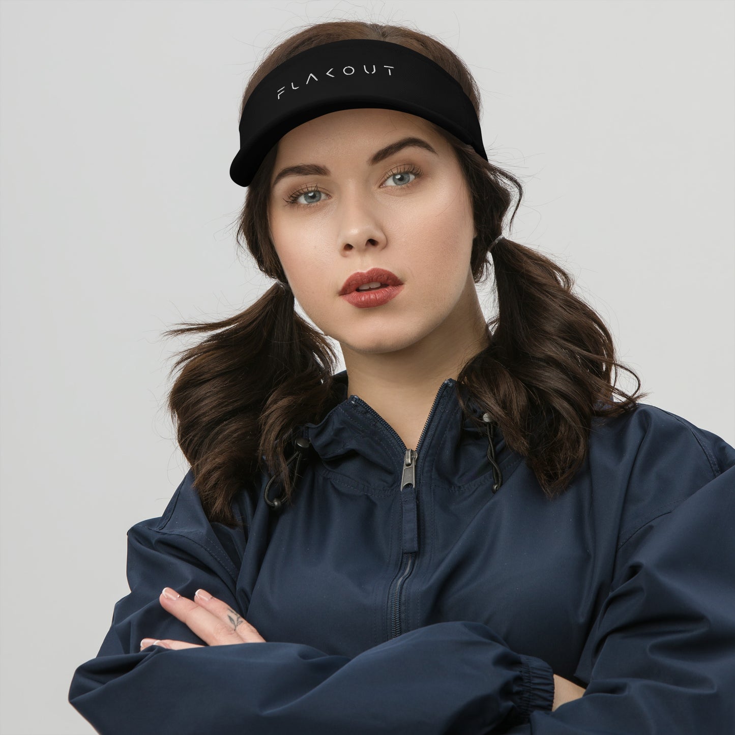 FLAKOUT Sport Unisex Visor - Μαύρο 