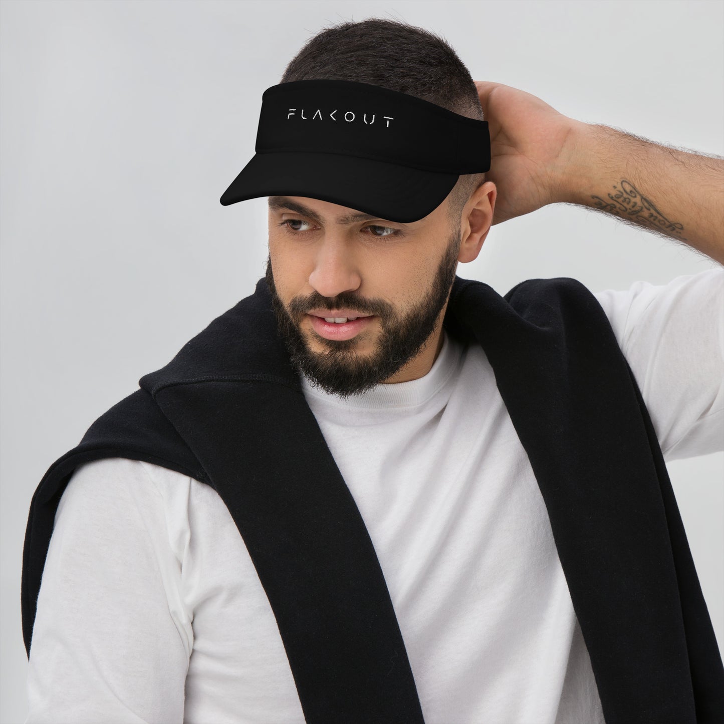 FLAKOUT Sport Unisex Visor - Μαύρο 