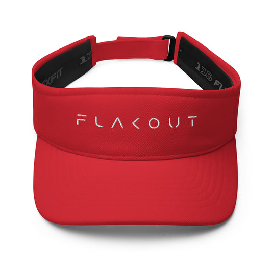 FLAKOUT Sport Unisex Visor - Κόκκινο