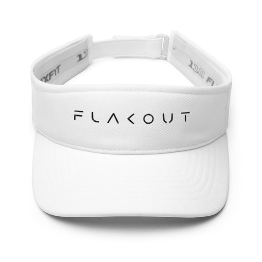 FLAKOUT Sport Unisex Visor - Λευκό 