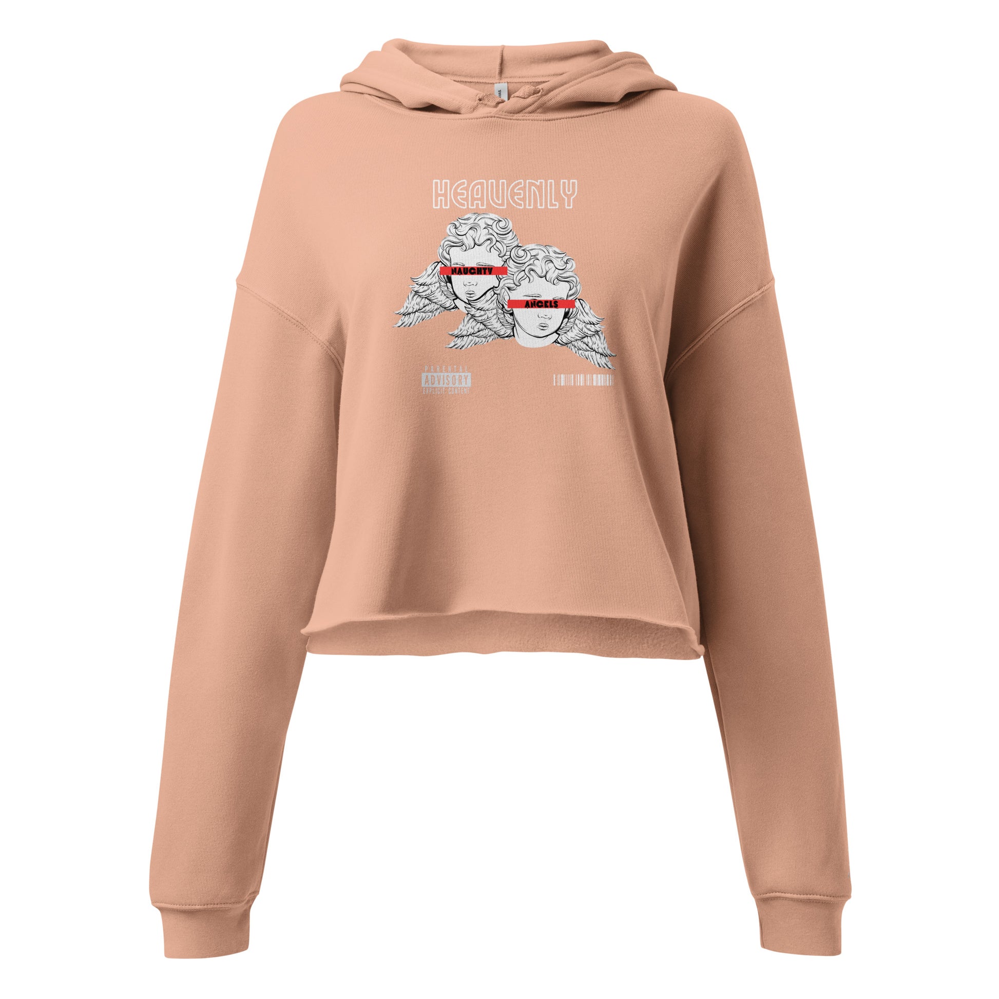 Naughty Angels Women's Crop Hoodie - FLAKOUT