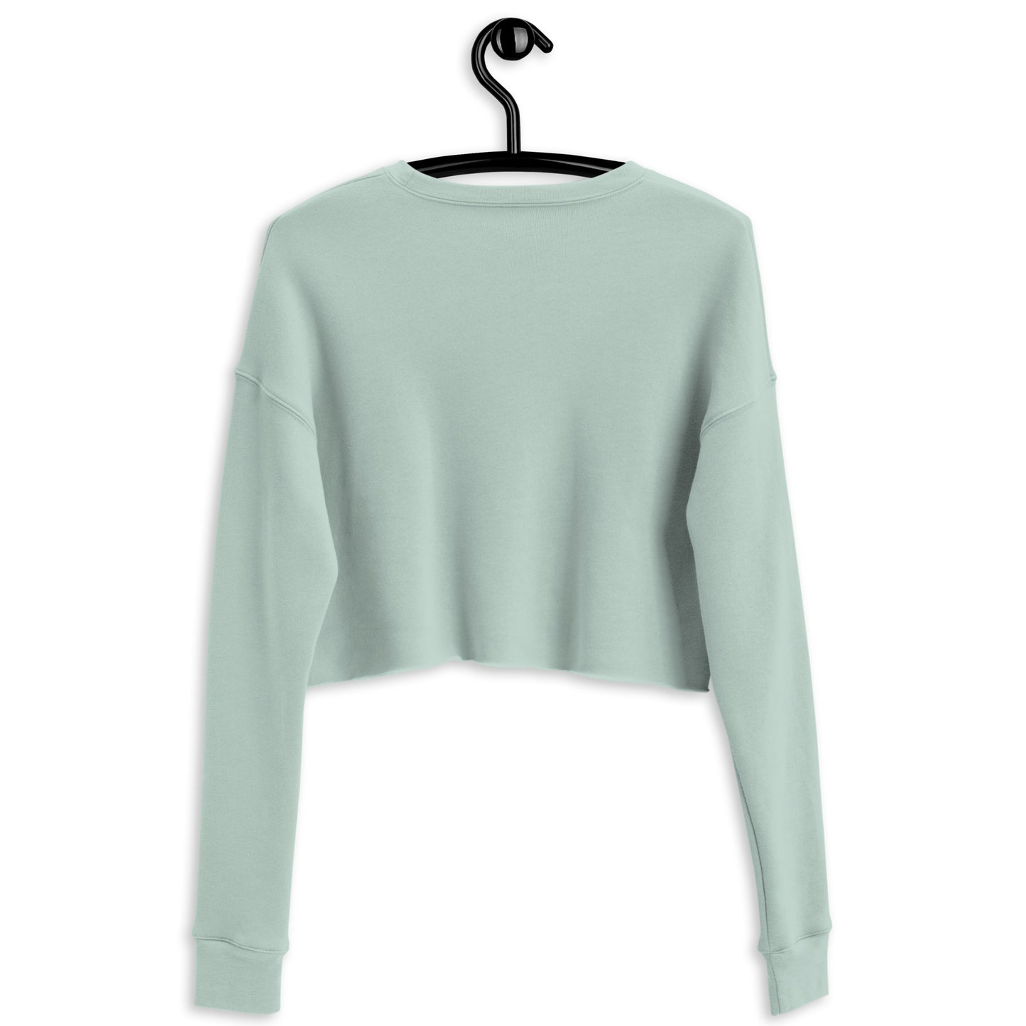 Limerence Women's Crop Sweatshirt - Dusty Blue
