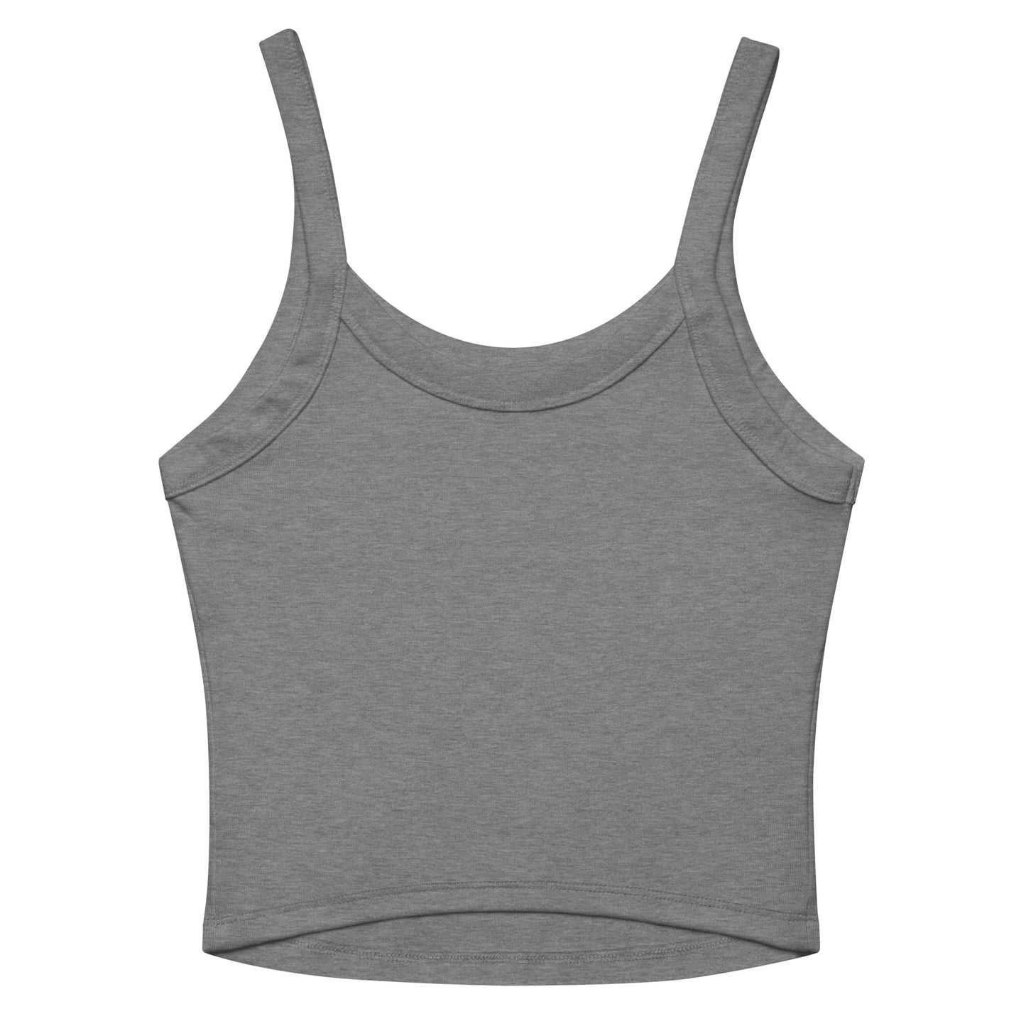 FLAKOUT Λογότυπο κεντημένο γυναικείο Micro-rib Tank Top