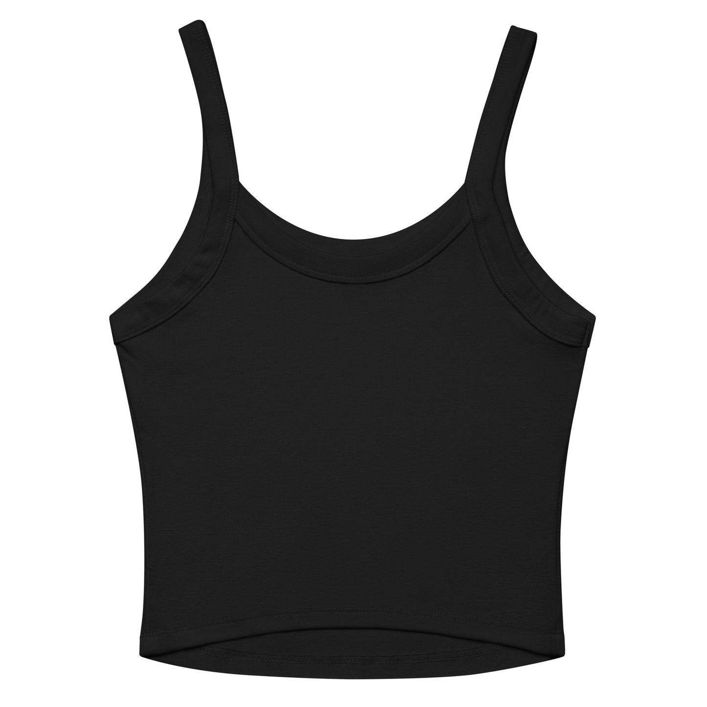 FLAKOUT Λογότυπο κεντημένο γυναικείο Micro-rib Tank Top