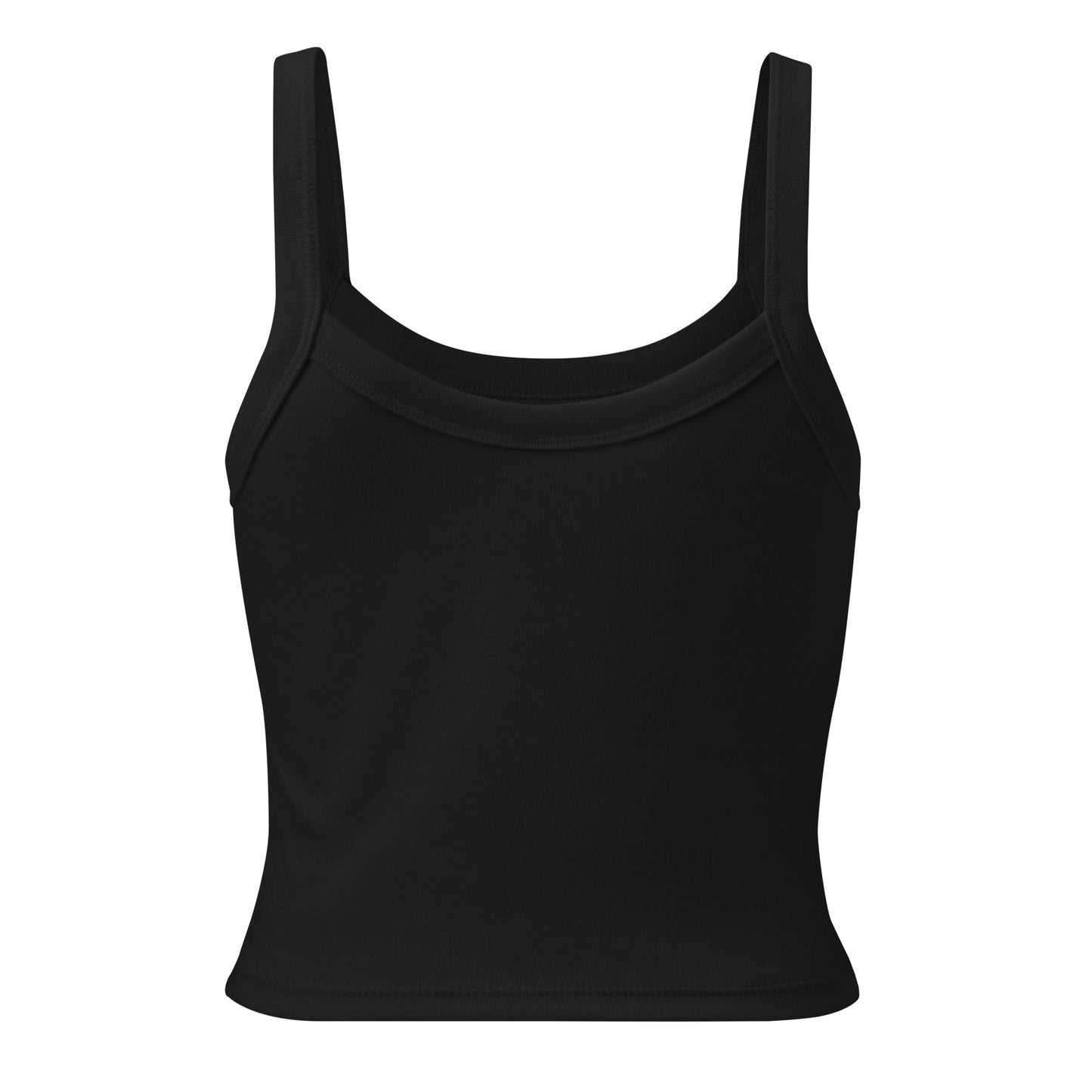 FLAKOUT Λογότυπο κεντημένο γυναικείο Micro-rib Tank Top