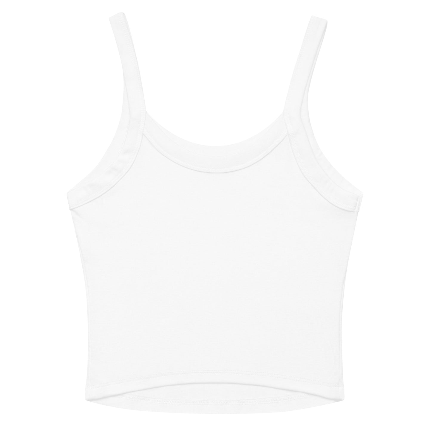 FLAKOUT Λογότυπο κεντημένο γυναικείο Micro-rib Tank Top