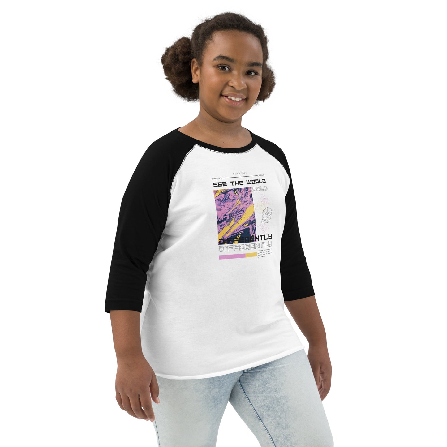Divergent Horizon See The World Differently Kid's Long Sleeve Shirt