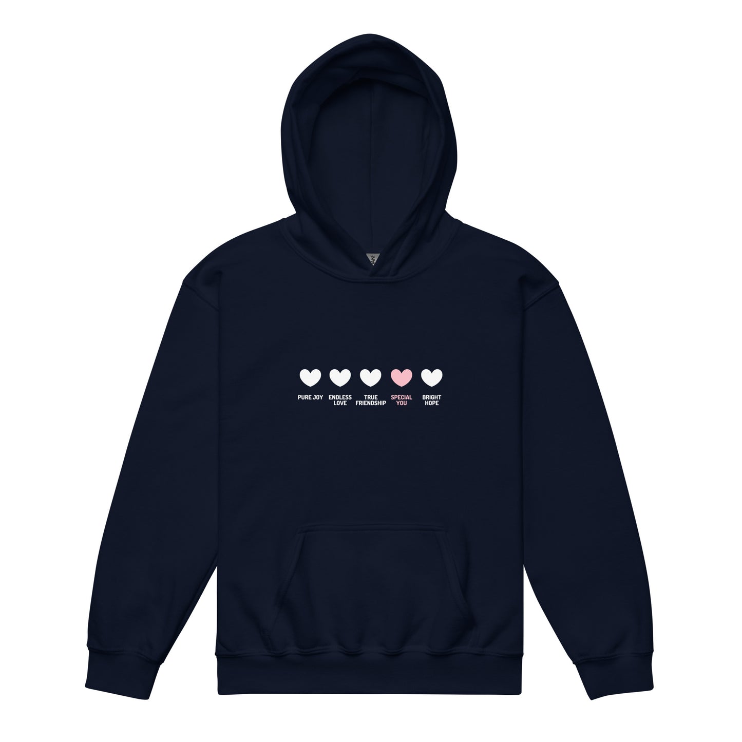 4 Hearts Girl's Snug Blend Hoodie - FLAKOUT