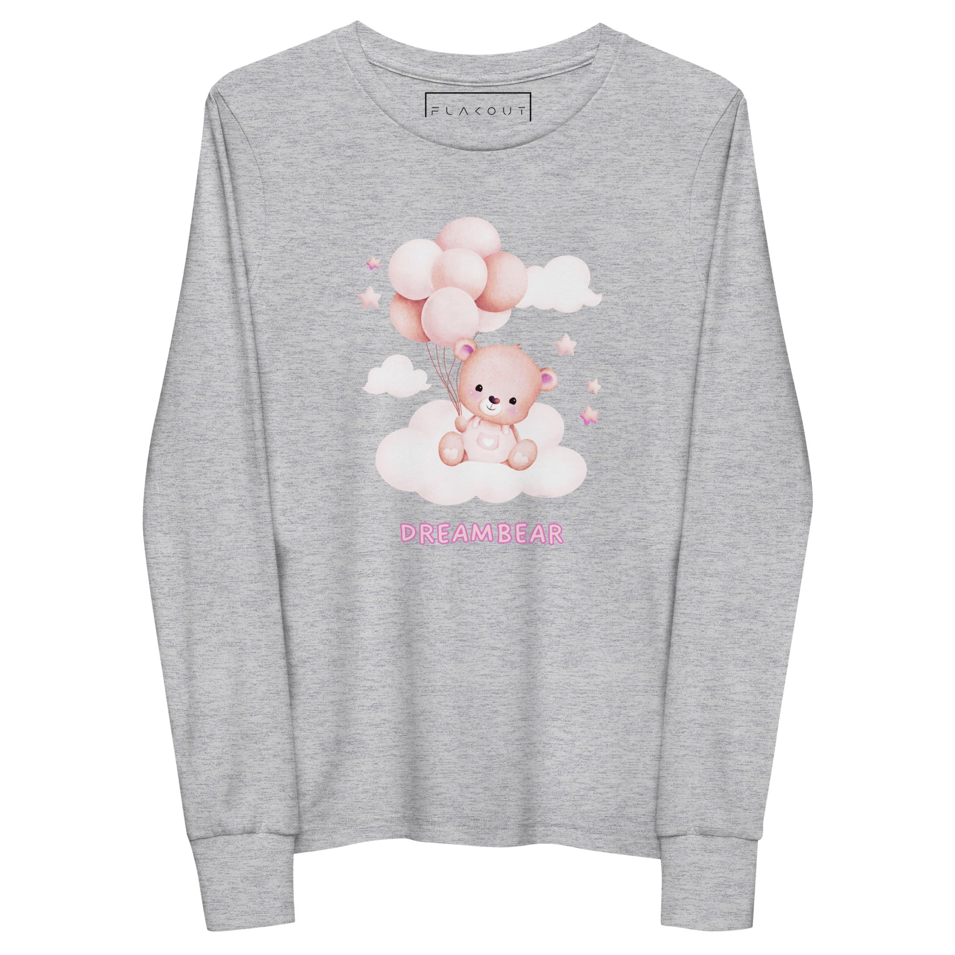 Dreambear Girl's Long Sleeve Tee - FLAKOUT