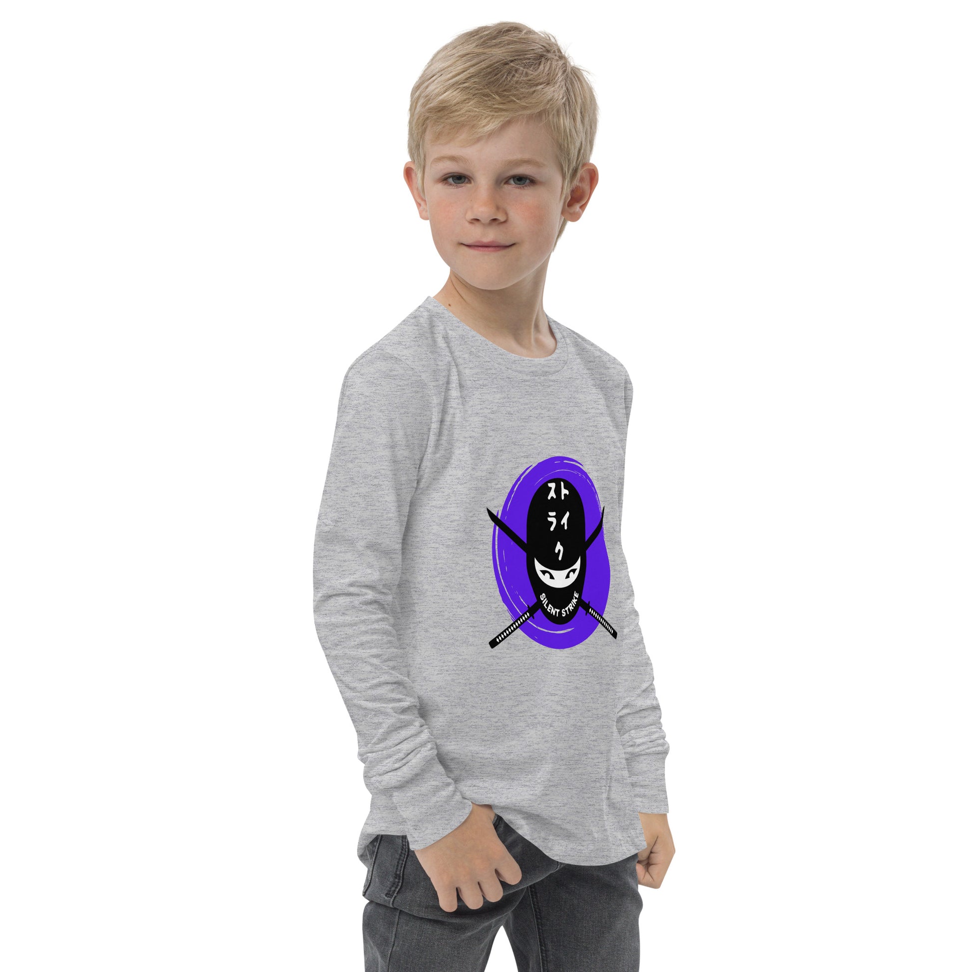 Silent Strike Unisex Kid's Long Sleeve Tee - FLAKOUT