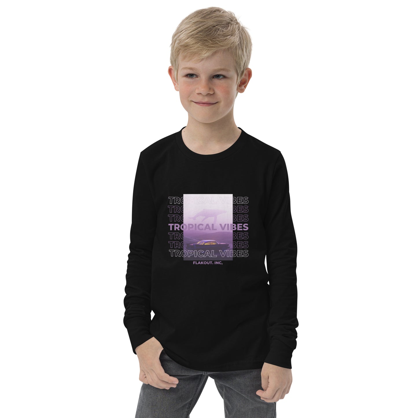 Tropical Vibes Odyssey Youth Long Sleeve Tee