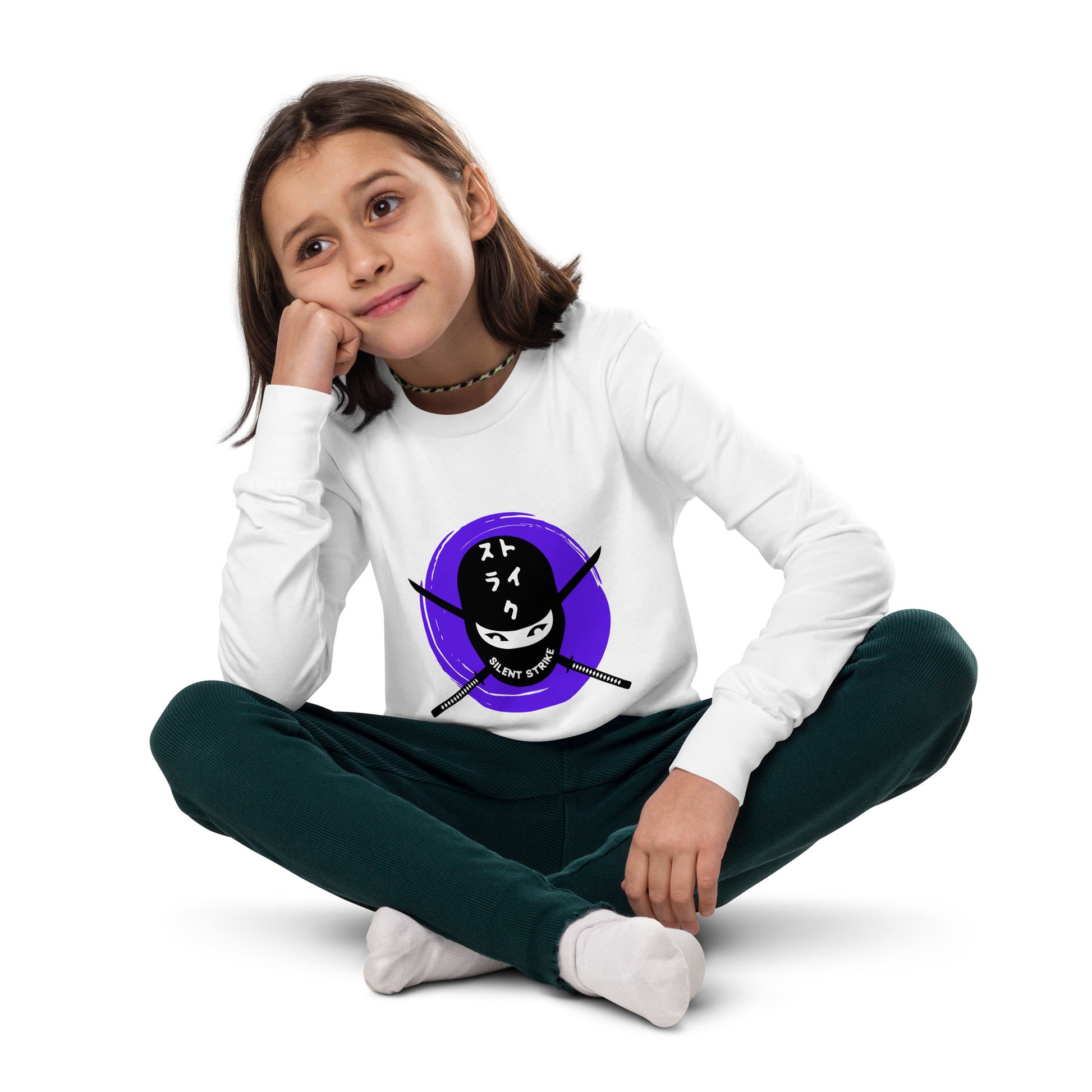 Silent Strike Unisex Kid's Long Sleeve Tee - FLAKOUT