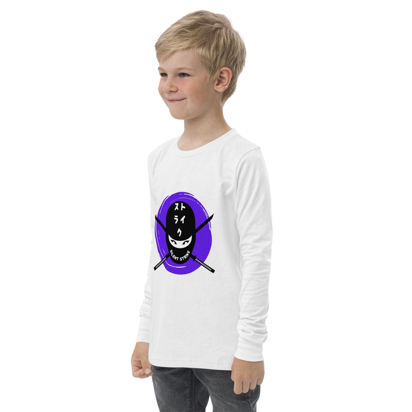 Silent Strike Unisex Kid's Long Sleeve Tee - FLAKOUT