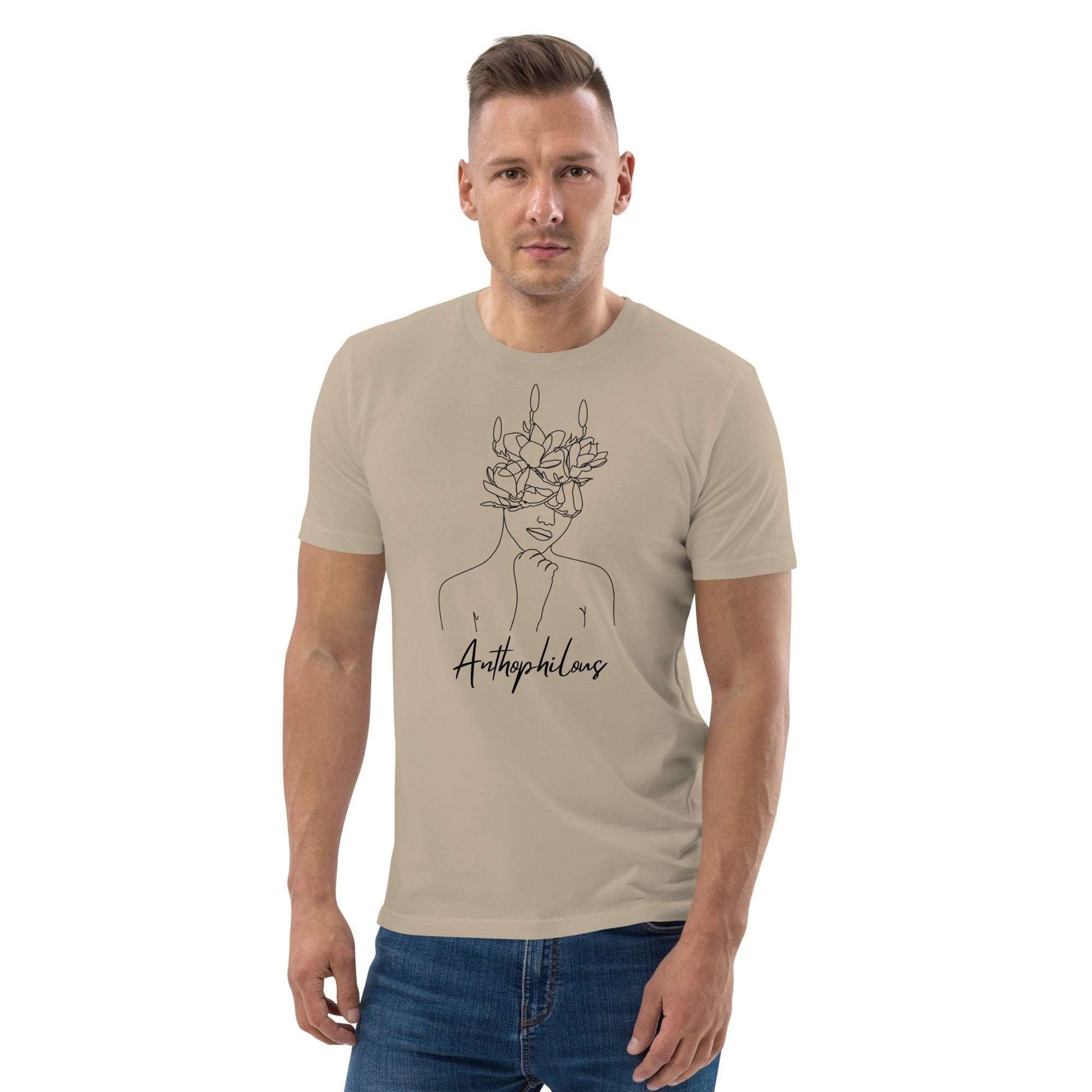 Unisex  T-shirt Anthophilous Print FLAKOUT