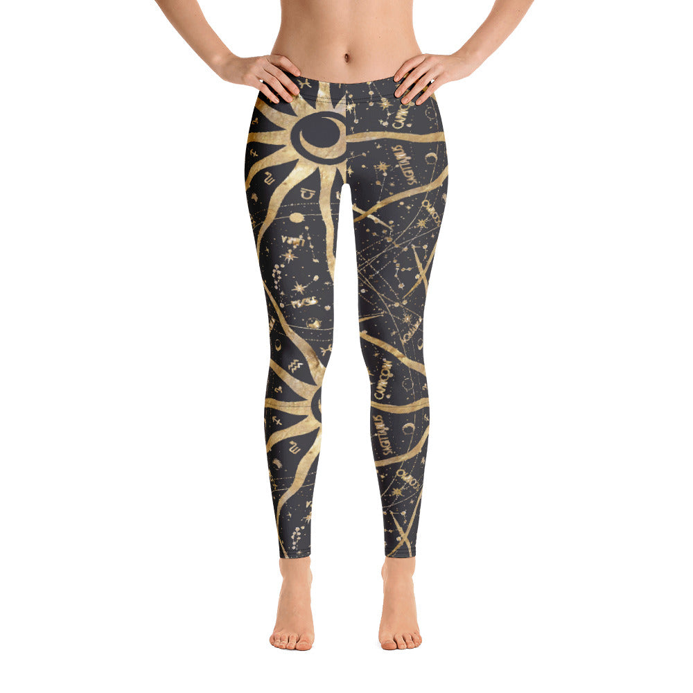 Women's Leggings Ancient Sun - FLAKOUT