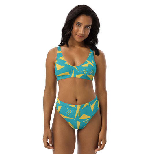 Women's High-waisted Bikini Triangles