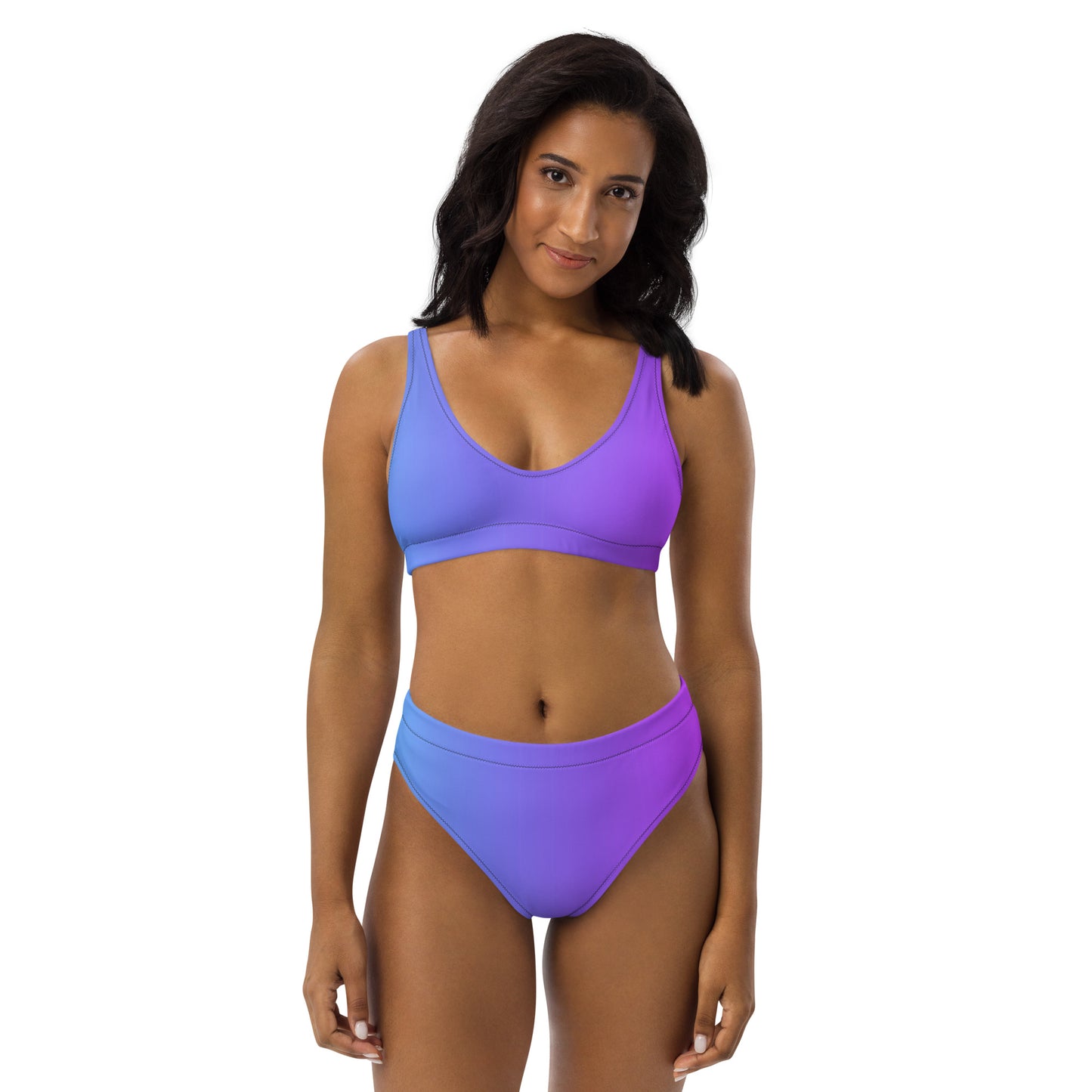 Amethyst Oasis Women's High-waisted Bikini