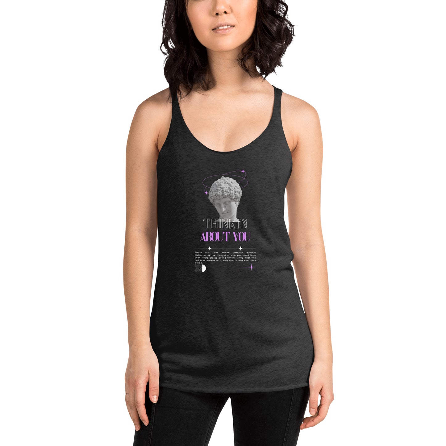 Mindfully Thinki'n About You Women's Racerback Tank